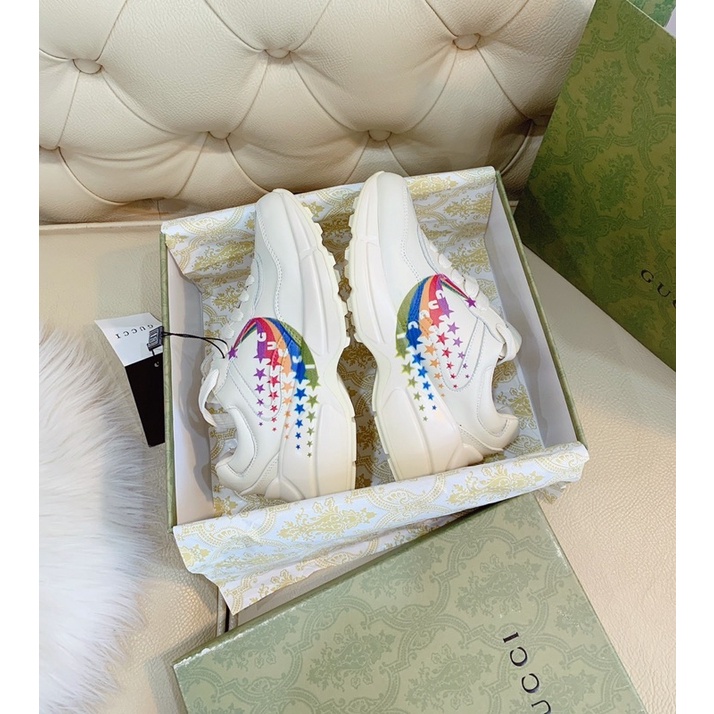 Giày thể thao sneaker guci hoạ tiết vip fullbox