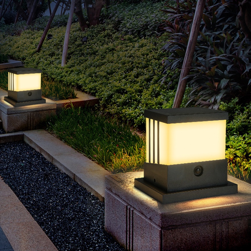 Đèn led Năng Lượng Mặt Trời Chống Thấm Nước 3 Màu Sắc Ấm Áp Trang Trí Sân Vườn