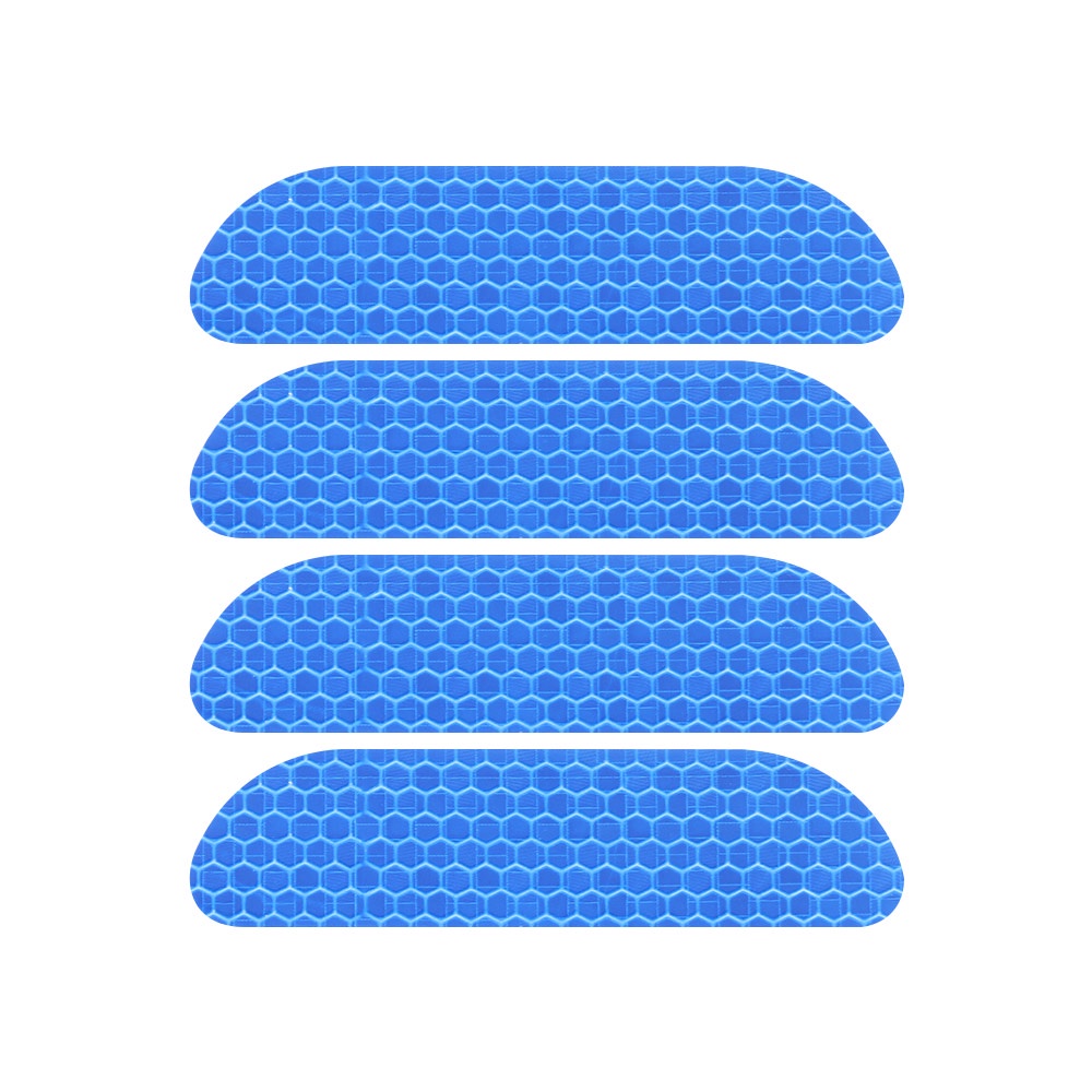 Bộ 4 Miếng Dán Phản Quang Cảnh Báo An Toàn Cho Xe Hơi