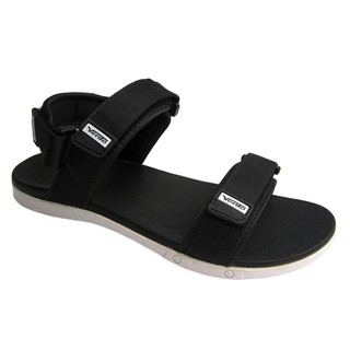 [Miễn Ship] Giày Sandal Nam | Có Thể Tháo Quai Làm Dép|Xuất Khẩu Nhật Cam Kết Chính Hãng - NV5616B Đen Đế Trắng