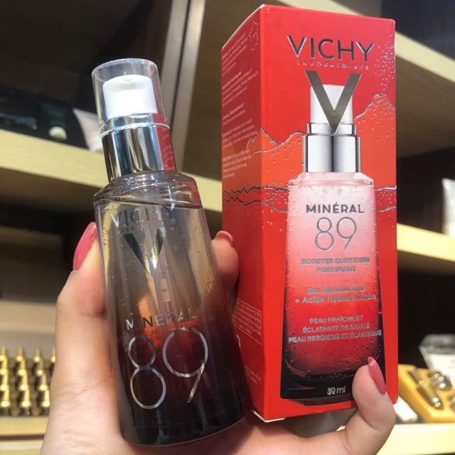 TINH CHẤT KHOÁNG CÔ ĐẶC VICHY MINERAL 89 MÀU ĐỎ (PHIÊN BẢN GIỚI HẠN) 50ML