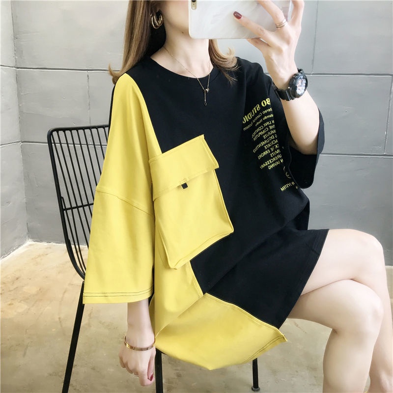 Áo from rộng áo thun cộc tay nữ hàng thiết kế mới chất cotton 100% | BigBuy360 - bigbuy360.vn