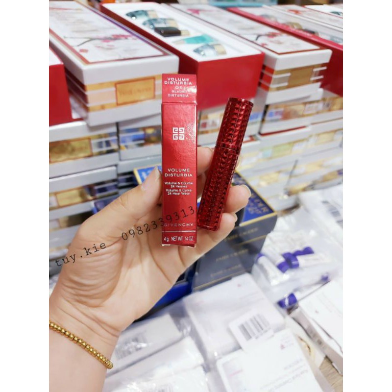 [ Minisize 4g ] Chuốt Mi Làm Dày Và Dài Gàenchy Volume Disturbia Mascara