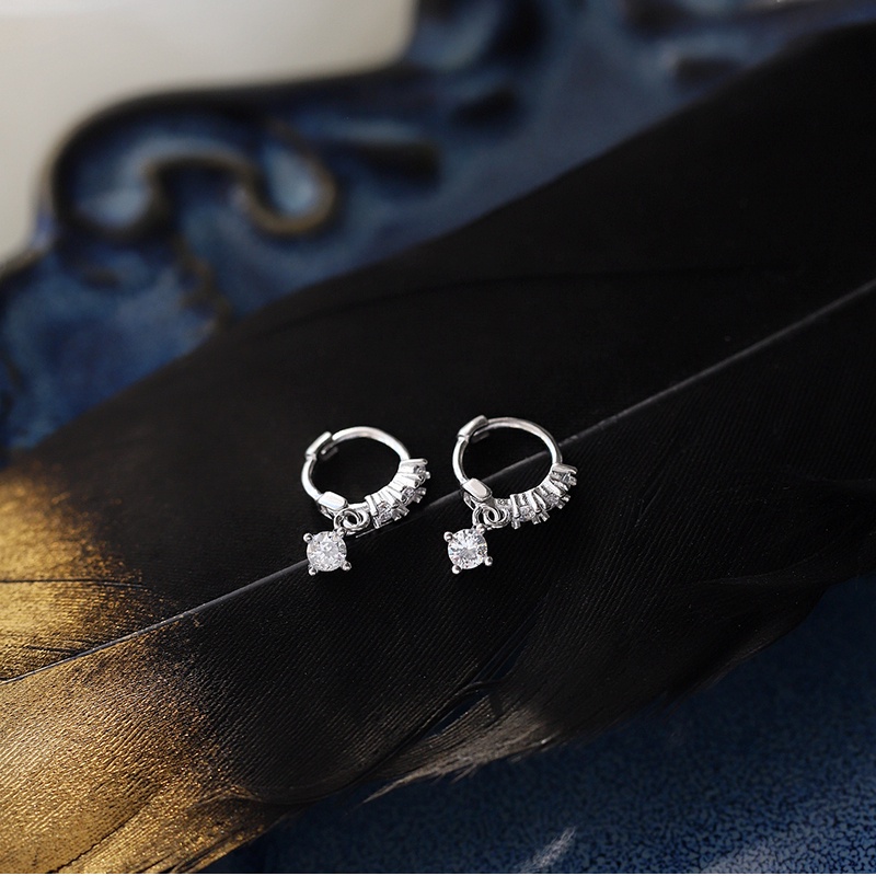 Khuyên Tai Bạc Khuyên Tai Tròn Bộ Khuyên Tai Tròn Bằng Bạc 925 Không Gây Dị Ứng Cho Nữ