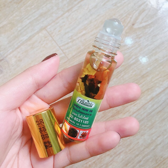 DẦU NHÂN SÂM THÁI LAN GREEN HERB OIL