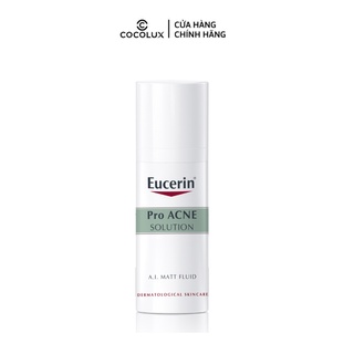 Kem Dưỡng Eucerin Giảm Mụn ProAcne Solution A.I Matt Fluid 50ml