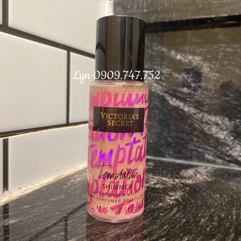 [CÓ SẴN - Vic Minisize 75ml] Nước Hoa Xịt Toàn Thân Victoria’s Secret - Body Mist VS có nhũ