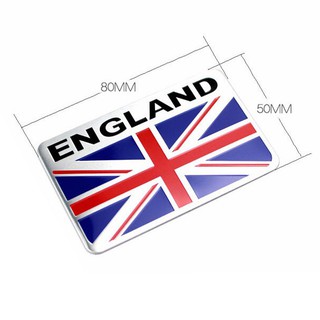 Tem trang trí Cờ Anh dán trang trí Ô tô, Xe máy