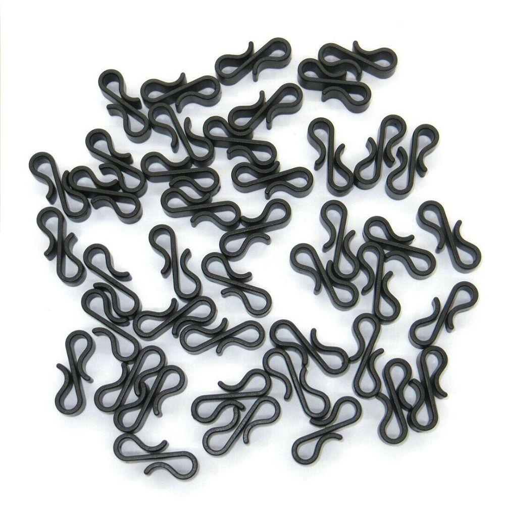 ZAIJIE24 Set 10 / 20 / 50 Kẹp Dây Thừng Chất Lượng Cao