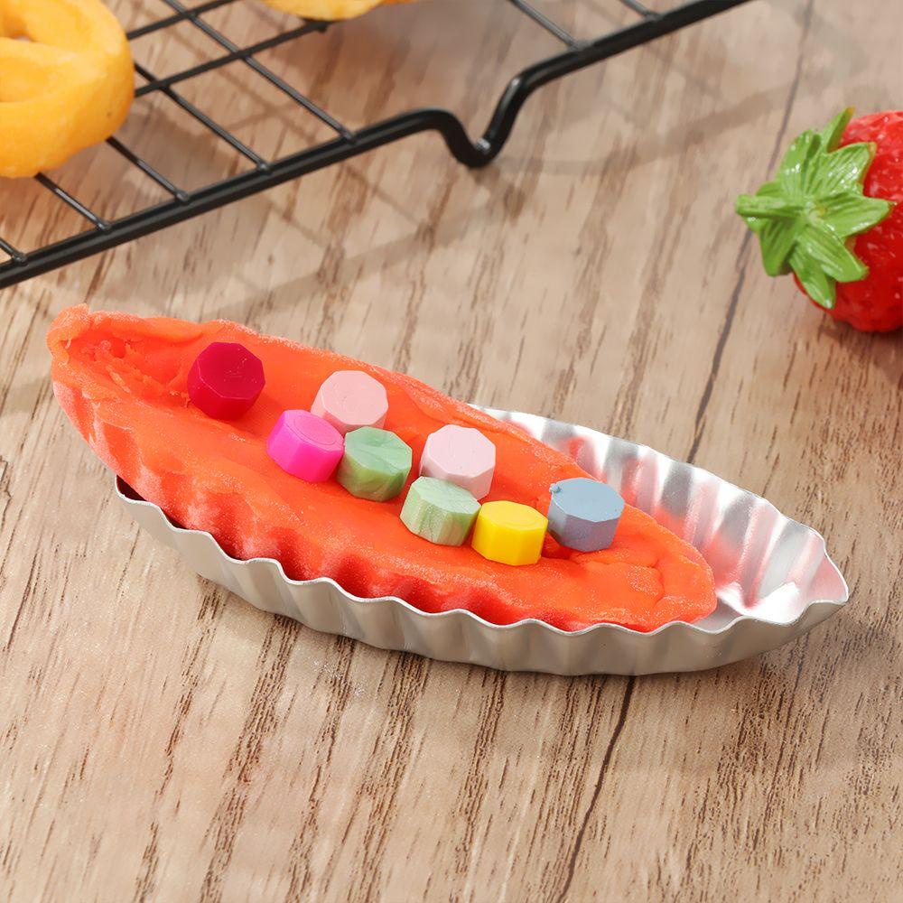 Set 5 Khuôn Làm Bánh Tart Trứng DIY Giá Đỡ