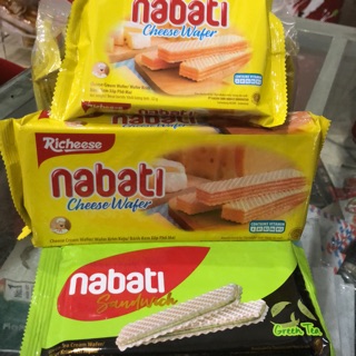 Bánh kem xốp Nabati các loại