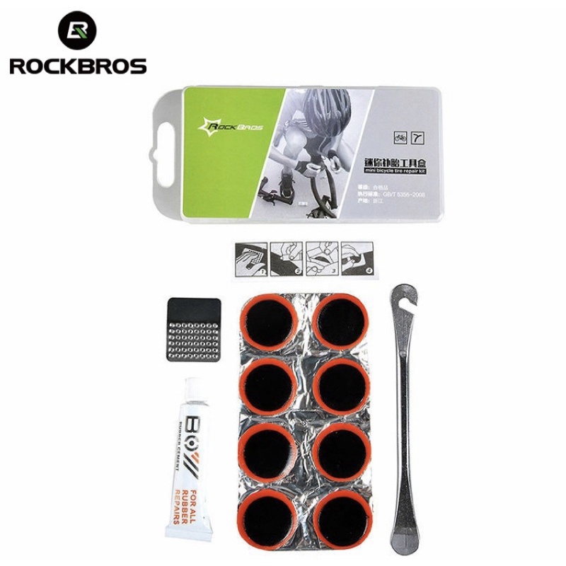 Bộ dụng cụ vá xe đạp, vá lốp mini- Rockbros