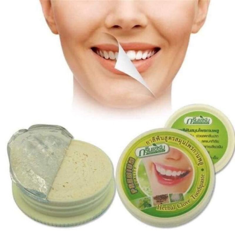Kem tẩy trắng răng Herbal Clove Toothpaste chính hãng Thái