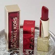 Son thỏi Micheal kors lip lacquer màu Ruby Red 01