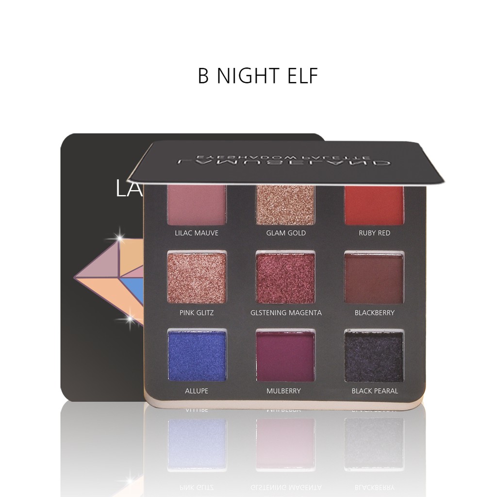 Bảng Phấn Mắt 9 Màu Sắc Mịn Màng / Lấp Lánh Trang Điểm Duyên Dáng | BigBuy360 - bigbuy360.vn