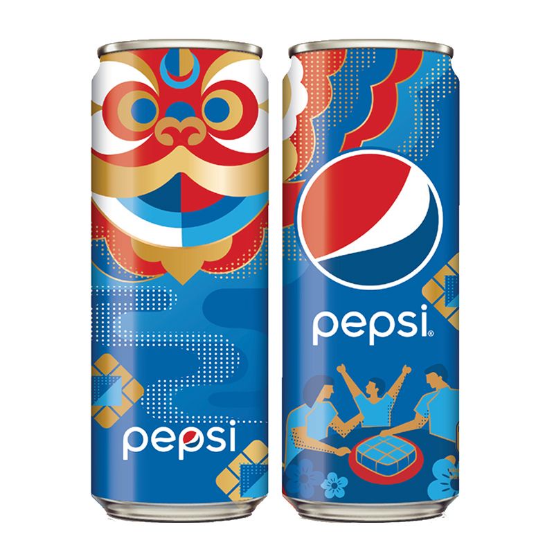 [Q.3] QUẬN 3 [HỎA TỐC] [TẾT 2022] THÙNG 24 LON NƯỚC GIẢI KHÁT CÓ GAS PEPSI PEPSI COLA 320ML/LON MỚI NHẤT MẪU XUÂN AN