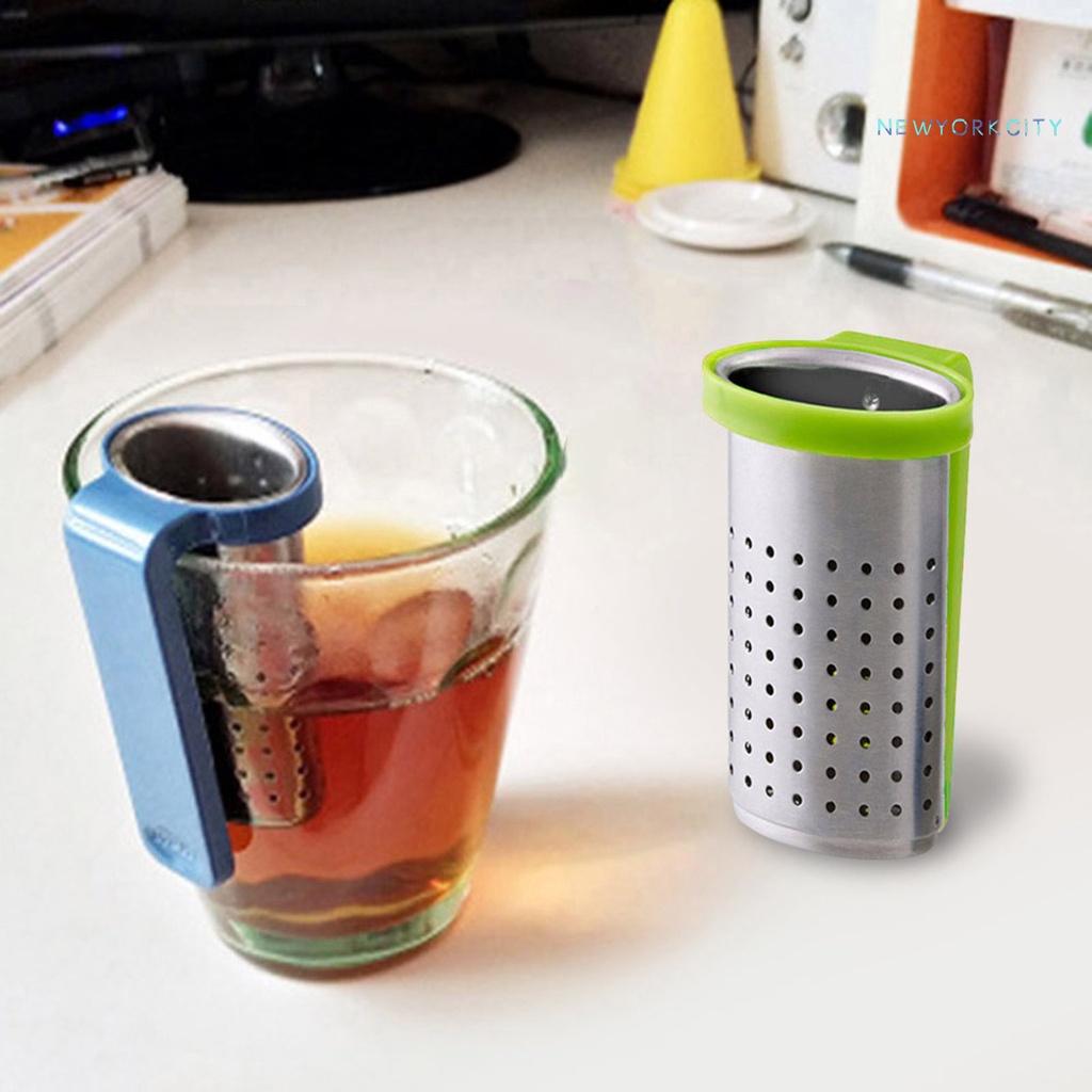 Dụng Cụ Lọc Trà Bằng Thép Không Gỉ Có Tay Cầm Tiện Dụng