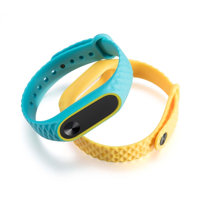 Dây Đeo Tay Bằng Silicone Chống Nước Cho Đồng Hồ Thông Minh MI Band 2