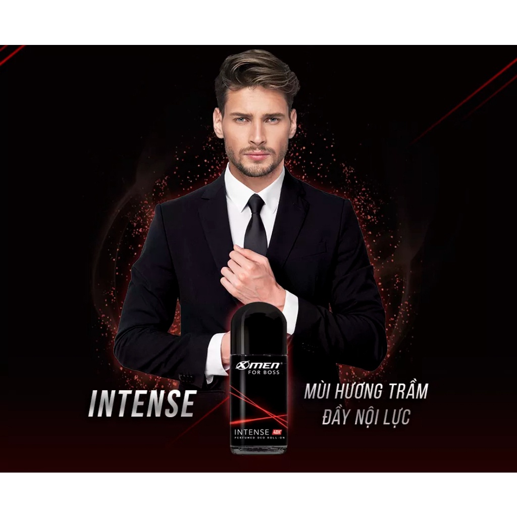 Lăn khử mùi X-men for boss hương intense 50ml