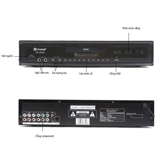 Đầu DVD Arirang AR-36MD (Trắng)