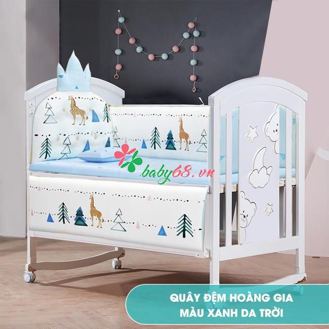 Cũi nôi giường đa năng Chilux – NCT01