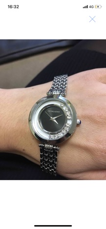 Đồng hồ nữ sunlight đá xoay 32mm