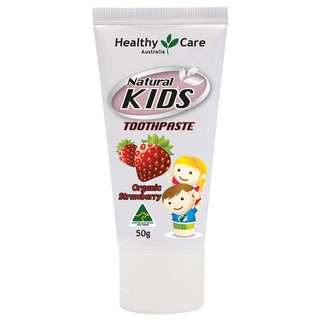 Kem đánh răng organic - Healthy Care Natural Kids Toothpaste Organic Blackcurrant Flavour 50g