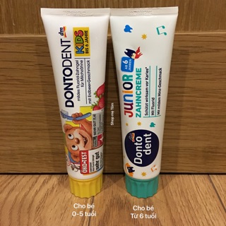Kem đánh răng Dontodent Đức