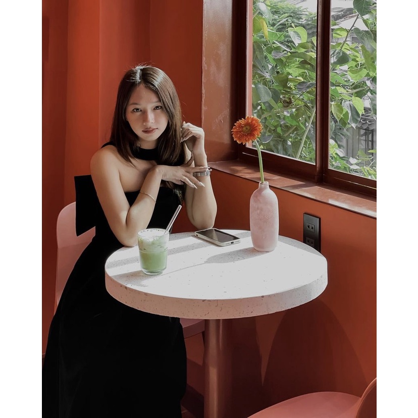 Achelois - Váy nhung Masquerade Velvet Dress