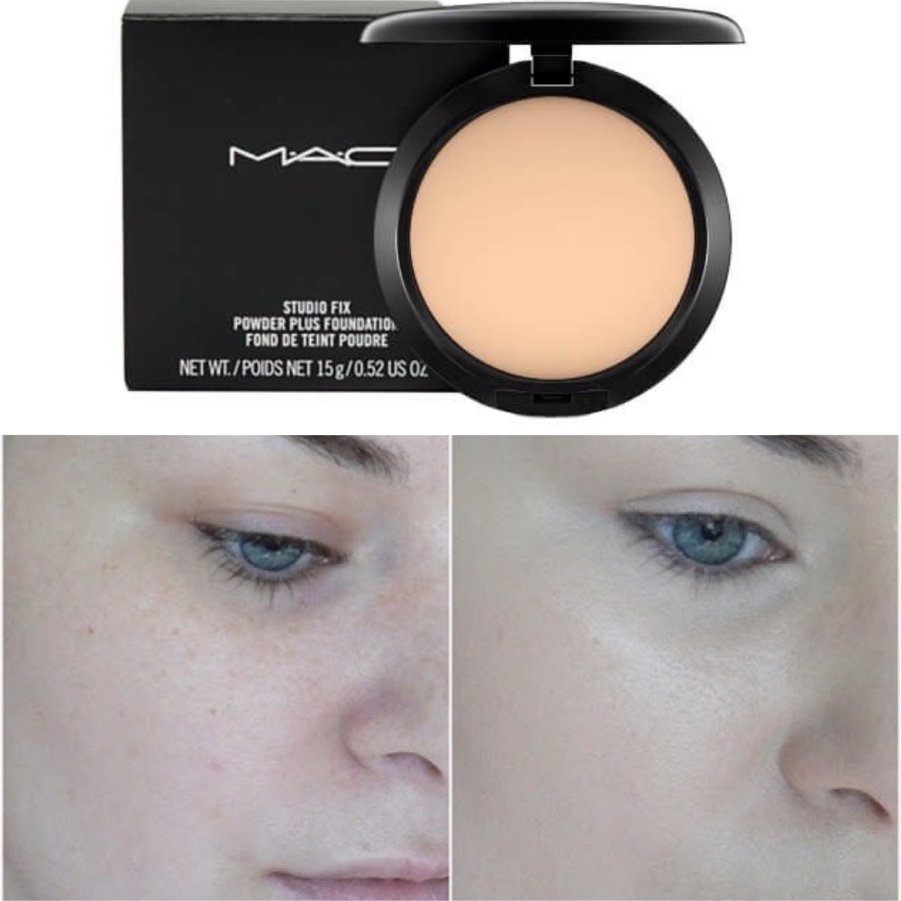 [Chính hãng] Phấn phủ dạng nén trang điểm MAC Studio Fix Powder Plus Foundation 15g