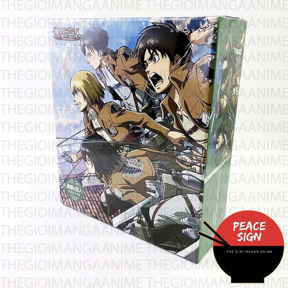 (200k) Hộp quà to Attack on titan anime chibi dễ thương xinh xắn