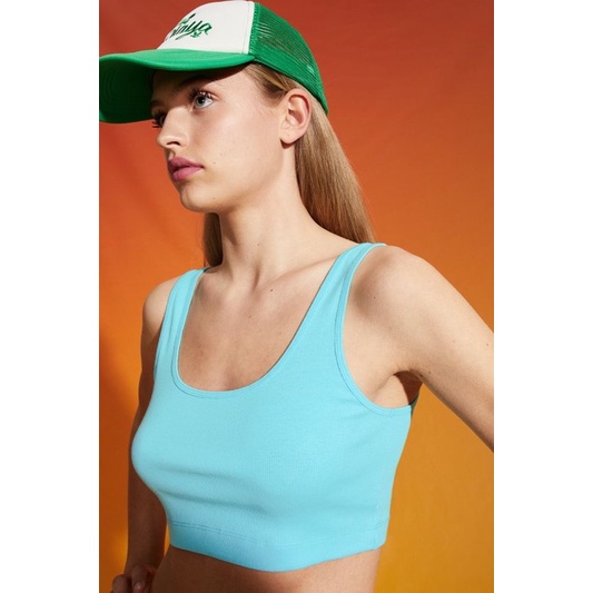 Áo ba lỗ nữ dáng croptop HM auth | BigBuy360 - bigbuy360.vn
