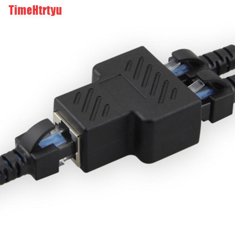 Đầu Nối Tách Mạng Timehttyu Từ 1 Sang 2 Cổng Rj45 Lan | BigBuy360 - bigbuy360.vn