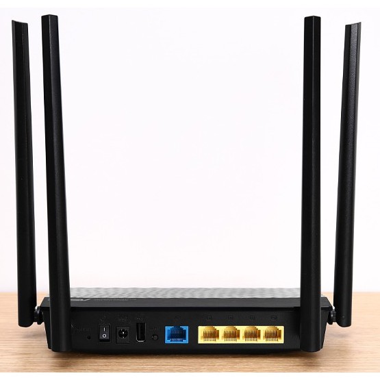 Bộ Phát Sóng Wifi Router Chuẩn AC1500UHP Băng Tần Kép Asus AC1500 Đen