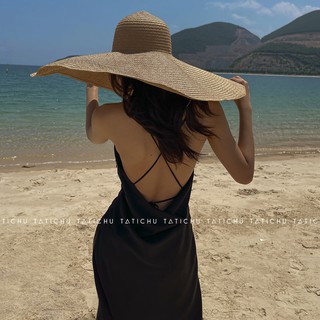 TATICHU Đầm lụa 2 dây hở lưng - Nerissa Dress
