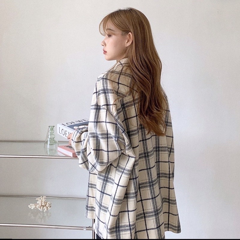 Áo Sơ Mi Flannel MUAH MUAH Chính Hãng
