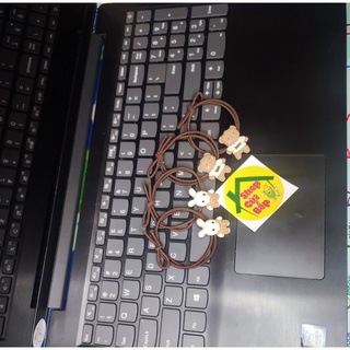 Cột tóc dây thun charm họa tiết