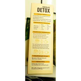 Detox Chocolate - Actiso Hà Giang 12 gói