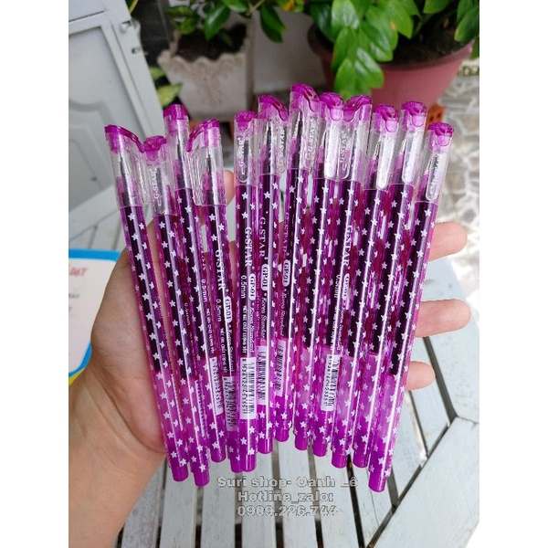 Hộp 12 cây Bút nước mực tím Gstar GP-01 dành cho học sinh tiểu học