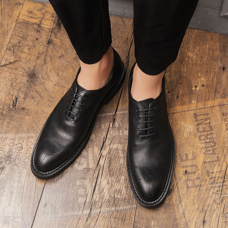 Luxury business style western shoes for men