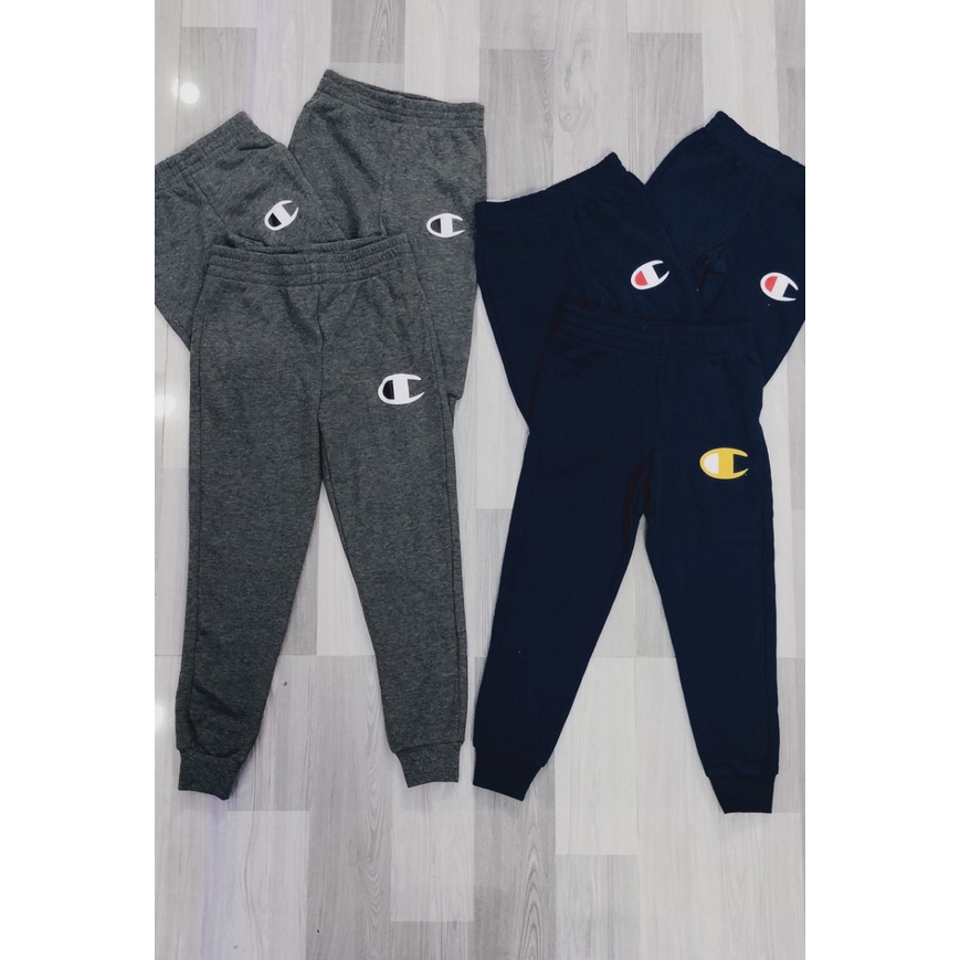 Quần Jogger nỉ da cá, nỉ bông xuất dư cho bé trai từ 1 tuổi đến 7 tuổi
