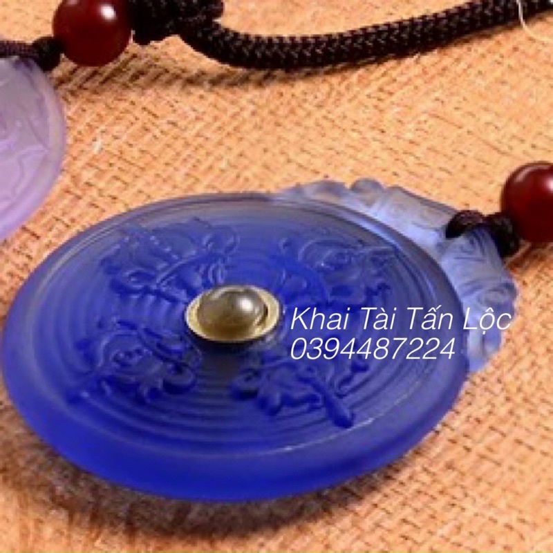 DÂY CHUYỀN TÂM CHÚ PHẬT DƯỢC SƯ ĐÁ LƯU LY