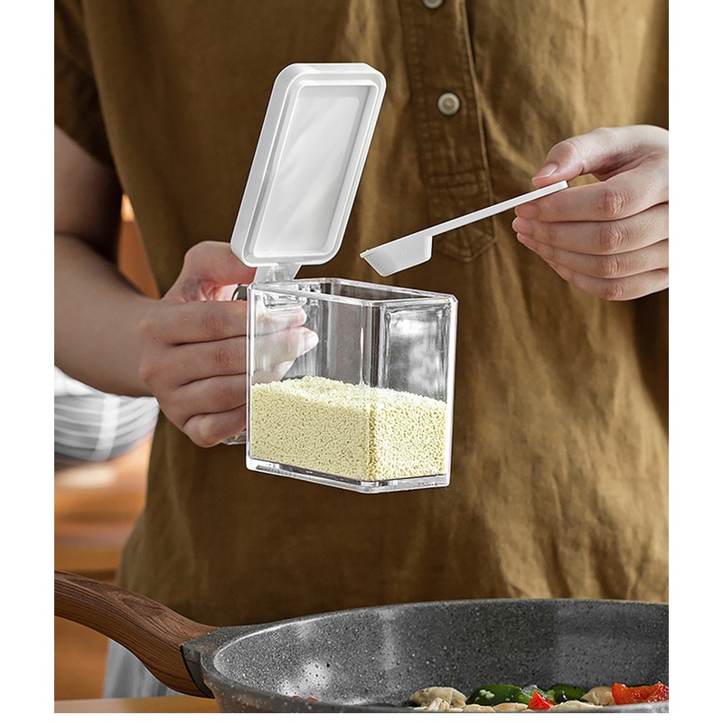 Hộp Nhựa Đựng Gia Vị Tiện Lợi Cho Nhà Bếp