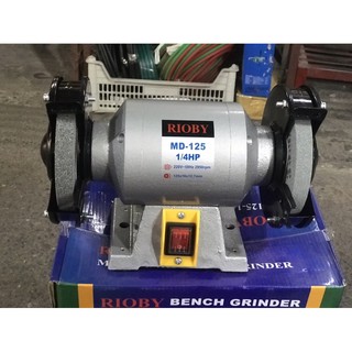 Máy mài 2 đá RIOBY 125mm 1/4hp  xịn