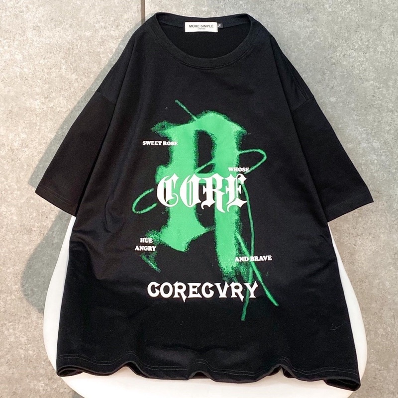 Áo Thun Tay Lỡ Unisex GORE Vải Tici Form Rộng -84Unisex