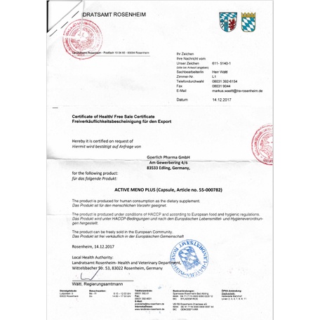 Viên Uống Cân Bằng Nội Tiết Tố Nữ Doctor Health Active Meno Plus 60 Viên Tăng Cường Sinh Lý Nữ