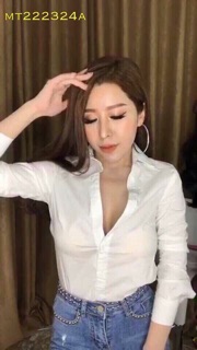 Somi trắng cổ V size S/M/L