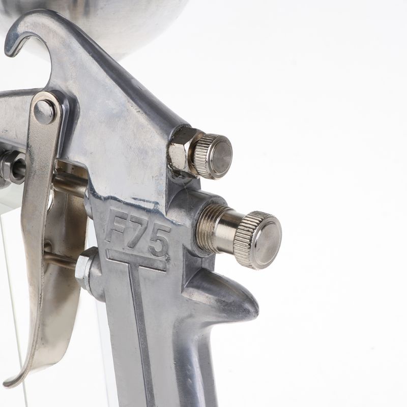 Súng Phun Sơn Nén Khí Bằng Hợp Kim F75 Chuyên Nghiệp Cho Đồ Nội Thất Xe Hơi