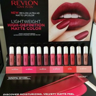 Son kem lì Revlon Ultra HD Matte Lip Color (chuẩn Mỹ)