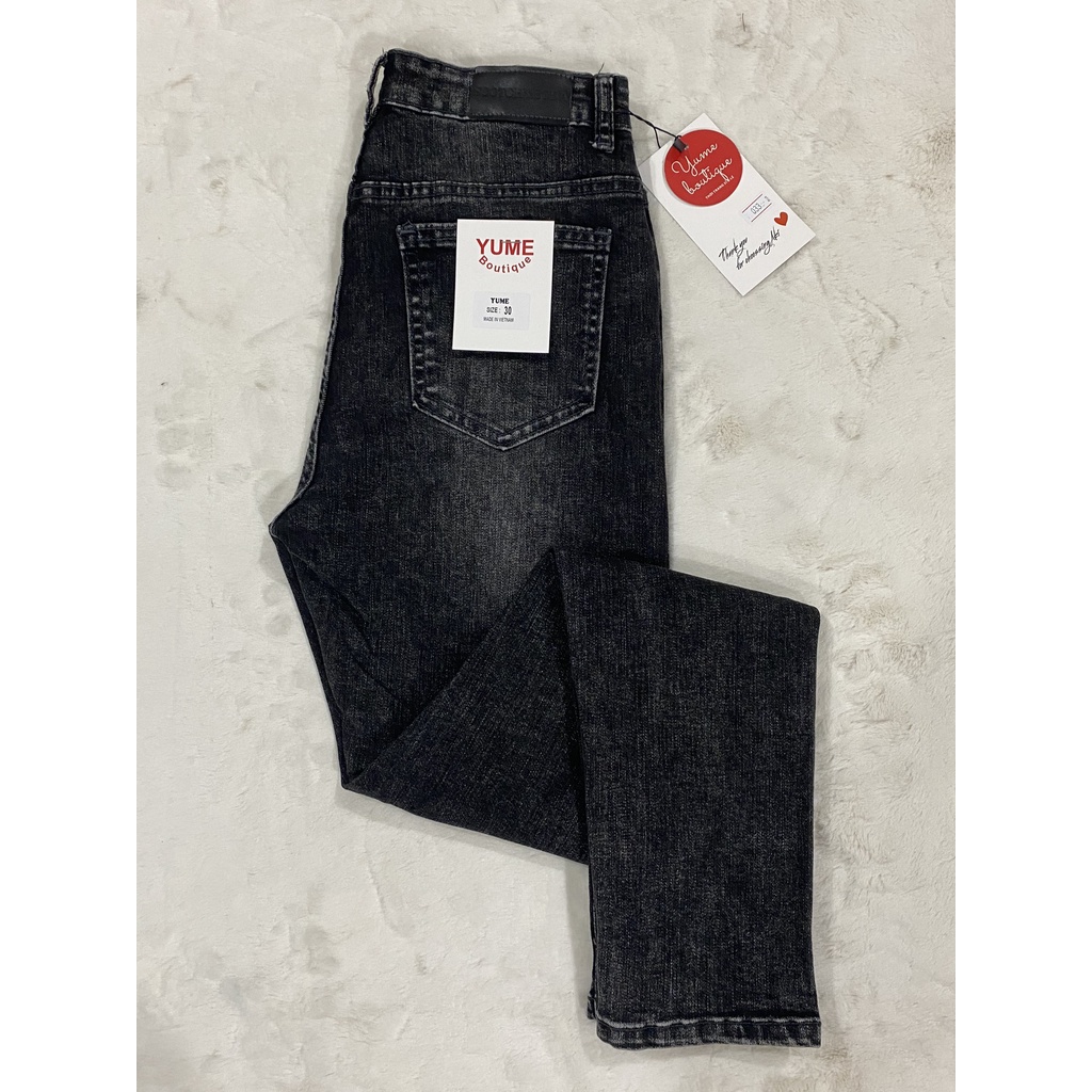 Jeans Nữ Cao cấp, BigSize  FREESHIP khi mua hàng. Vải dày và co giãn.YuMe -MS:042